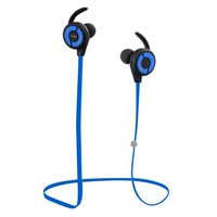 GJT Bluetooth Headphones, E10 V4.1 Wireless Sports Earphones with Mic Bluetooth Headsets Lightweight Sweatproof in Ear Noise Cancelling Earbuds Secure Fit for Gym&Sports (Blue)