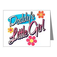 Note Card Daddy's Little Girl Flowers Daughter