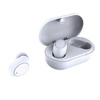 FCHDZ True Wireless Stereo Earphones Stereo Bluetooth Headphones with Charging case Mini Automatic Pairing 6d Surround Sound Intelligent Voice Assistant Compatible with Android iOS