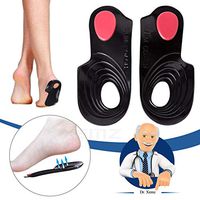 O/X Type Leg Orthopedic Insole, Gel Feet Pain Corrective Pads, Leg Posture Correcting Aids Inserts, Pronation Supination Step Correctors Straigtener, for Fallen Arches Flat Feet Bowlegs (M)