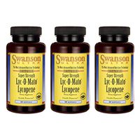 Swanson Super-Strength LYC-O-Mato Lycopene 40 Milligrams 60 Sgels (3 Pack)
