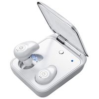 Wireless Earbuds, Lastest Bluetooth 5.0 Hi-Fi Stereo Sound Earphones, Noise Cancelling, Dual Built-in Mic Auto Pairing Sport Headphones, 2000mAh Charging Case as Power Bank, for most bluetooth devices