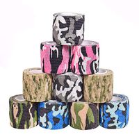 Eyourlife 10 Pack Self Adherent Bandage Wrap Breathable, Non Woven Sports Camouflage Cohesive Tape Bandage Rolls Athletic Tapes