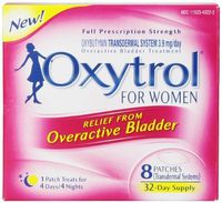 Oxytrol for Women Overactive Bladder Transdermal Patch, 8 Count (Pack of 3)