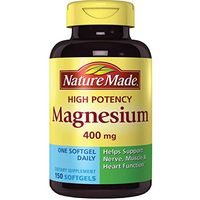 Nature Made High Potency Magnesium 400 mg - 150 Liquid Softgels