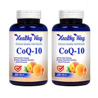 Healthy Way Pure CoQ10 400mg Per Serving - 200 Capsules Supports Heart Health & Helps Maintain Healthy Blood Pressure - Non-GMO USA Made (2)