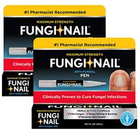 Fungi Nail Fungi-nail Pen applicator Anti-fungal Solution, 0.10 Ounce (Pack of 2)