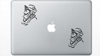 Touareg Dakar Rally HenryDecal5550087 Set Of Two (2x) , Decal , Sticker , Laptop , Ipad , Car , Truck