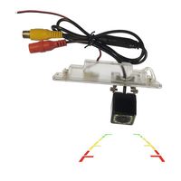 LED HD CCD Night & Adjustable Angle Car Rear View Camera for BMW E81 E87 E87N M1 F20 F21/ BMW M6 E63 E64 E64N F12 F13 F06/ Z4 E85 E86 E89 & Waterproof and Shockproof Reversing Backup Camera (12 LED)