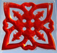 Skil-Care Light Box Gel Pads - Quad Tree / Red # 912442R - 15"X15", each