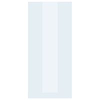 Jillson Roberts 48-Count Clear Cello Bags Available in 4 Sizes with Twist Ties, 5" x 11.5" x 3" Large