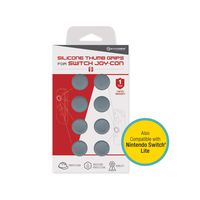 Hyperkin Silicone Thumb Grips for Joy-Con (Neo Gray) (8-Pack)