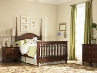 Princess Garden Bed Rail in Charleston Cherry