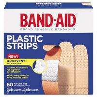 11101126 Band-Aid Strips Flesh 3/4"x3" 60 Per Box sold as Box Pt# 100563500 by J&J