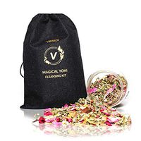 Magic Yoni Cleansing Therapy Kit (4 Ounce) Natural Organic Steaming Herbs for Vagina. V Steam Therapy. Goddess Detox Blend. Postpartum Recovery. at Home Vagina Cleanse and Detox. Feminine Wash.