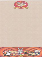Bug Bunny Looney Tunes Stationery Printer Paper 26 Sheets
