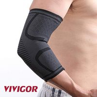 Elbow Brace Compression Sleeve - Elbow Sleeve Support for Workouts, Weightlifting, Arthritis, Tendonitis, Tennis and Golfer's Elbow,Reduce Joint Pain During Any Activity(1pair) (Black, M)