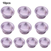 Bokze 12mm/ 0.5Inch Premium Bowl Mesh Stainless Steel Crystal Pipe Screen Filters for Crystal Smoking Pipe Use