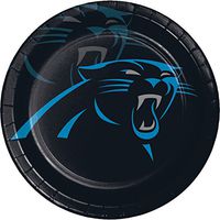 Carolina Panther Paper Plates, 24 ct