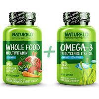 Bundle: Whole Food Multivitamin for Men + Omega-3 Fish Oil