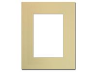 PA Framing, Single Mat, 8 x 10 inches Frame for 5 x 7 inches Photo Art Size - Cream Core/Beach