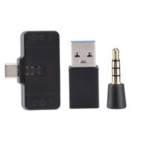 Headphone Converter - Universal Bluetooth Headset Adapter with Two LED Lights 5V/9V/12V/15V for PS4 Mainframe/Switch Mainframe/PC Mainframe