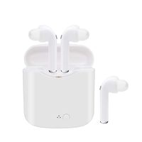 Wireless Earbuds,Bluetooth Headphones Stereo Earphone Cordless Sport Headsets,Bluetooth In-Ear Earphones with Built-In Mic for Smart Phones (Standard, White)