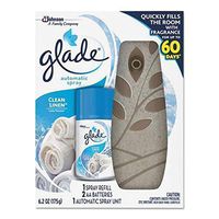 Glade Clean Linen Automatic Spray Kit