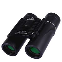 10X25 Small Compact Lightweight Binoculars for Adults Kids Pocket Folding Binoculars for Opera Concert Theater Bird Watching Traveling Hiking Wildlife Watching Clear View Easy to Focus(0.33lb)