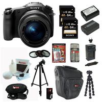 Sony DSC-RX10 Cybershot 20.2 MP Digital Still Camera Essential Kit