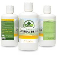 78 Organic Plant Derived Trace Minerals - Excellent for Hair, Skin & Nails - 100% Pure & Natural - Great Tasting Mineral Drink (Peach Mango Flavor)