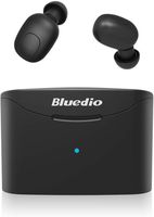 Bluedio T Elf True Wireless Earbuds Headphones, 35Hrs Bluetooth 5.0 Auto Pairing in-Ear Earphones, Wireless Headset with Charging Case Earpiece for iPhone, Android Phone, iPad, Laptop