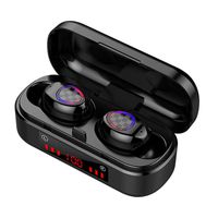 Foshin V7 Bluetooth 5.0 Earphones Binaural Power Display Multi-Function Bluetooth Headsets