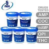MiCare [5pk] - 5-Panel Multi Drug Test Cup (AMP/COC/mAMP/OPI/THC) #MI-TDOA-254