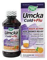 Nature's Way Umcka Cold and Flu Sugar-Free Syrup Orange - 4 fl oz