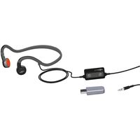 Aftershokz AS301 Wraparound Sport Mobile Headphones with Bone Conduction Technology - Dark Gray (Discontinued by Manufacturer)