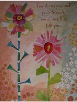 Sometimes You Pick Your Friends Note Cards w/ Envelopes - Set of 8