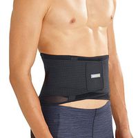 Bracoo Back Brace, Support Belt for Lumbar Pain Relief, Strains & Sciatica - Lightweight, Breathable & Dynamic Stabilizers for a Nature Range of Motion, Guardian (BP60), Large