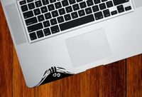 Yadda-Yadda Design Co. Undercover - Trackpad/Keyboard - Vinyl Decal (3.25" w x 1.25" h)
