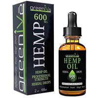 GreenIVe - Hemp Oil - Best Quality Hemp Oil - USA farmed and Bottled - Exclusively on Amazon (2 Ounce 600mg, Sweet Natural)