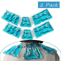 Ice Pack Neck Wrap Reusable Hot Cold Therapy Pack with Gel Beads, Best Ice Pack for Neck Pain, Flexible Non Toxic Hot and Cold Compress for Neck Spasms, Stress Relief, Pain Relief, and Swelling