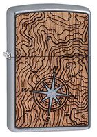 Zippo Woodchuck USA Compass Pocket Lighter