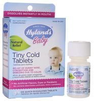HYLANDS HOMEOPATHIC BABY COLD TABLTS,S1271980, 125 TAB