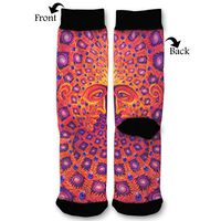 EKUIOP Socks Psychedelic Trippy Funny Fashion Novelty Advanced Moisture Wicking Sock for Man Women