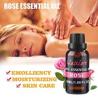 YOYORI Women's Rose Essential Oil - Aromatherapy Massage Essential Oils for Diffuser and Topical Use Natural Plant Single Oils for Home and Work, 30ml