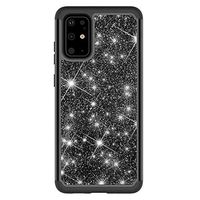 Samsung Galaxy S20 Plus Case for Girls Women Heavy Duty Protection Art Design Dual Layer Shockproof Rugged Cover Soft TPU + Hard PC Bumper Full-Body Phone Case for Samsung Galaxy S20 Plus Black