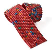 LYAPKO Flat Acupuncture Applicator Duet 6.2 Ag 750 Needles Premium Acupressure Massager for Thick Skin Unique Patented Therapy Massage Tool