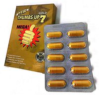 Thumbs Up 7 Gold 10 Capsules Best Male Enhancing Natural Performance Capsules Most Effective Natural Amplifier for Performance, Energy, and Endurance (20 Pill)