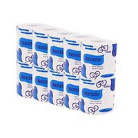 10 Rolls 3-Ply Silky & Smooth Soft Replacement Paper Towel, Home Kitchen Napkins Toilet Tissue, Strong and Highly Absorbent Paper Towels Safe & Health Bamboo Fiber Housedhold Tissues for Daily Use