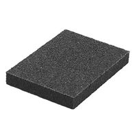 uxcell Sponge Family Kitchen Rectangle Plate Pan Pot Scrubbing Pad Cleaning Tool Black